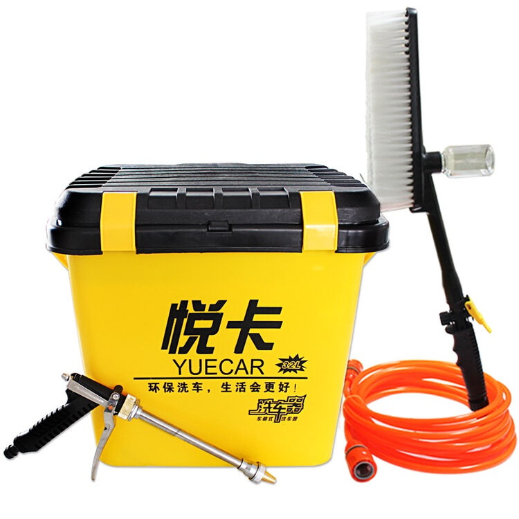 悦卡32l升级版 电动车载洗车器便携高压水枪12v家用洗车机厂家直发