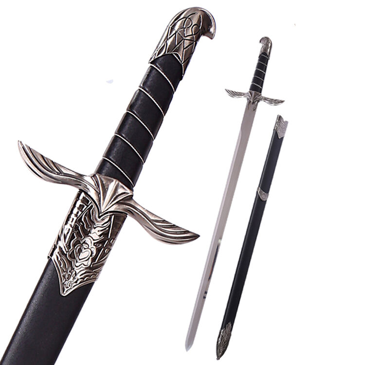 帕西诺 刺客信条 阿泰尔之剑 康纳专用武器 骑士剑送挂板 未开刃 颜色