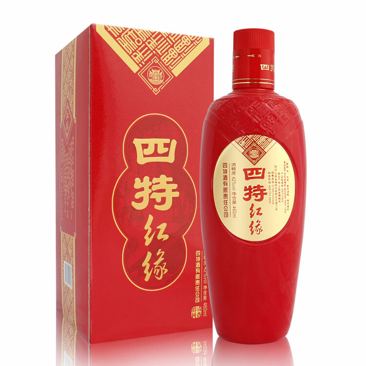 四特酒 (2015年产)红缘42度460ml 特香型白酒 婚