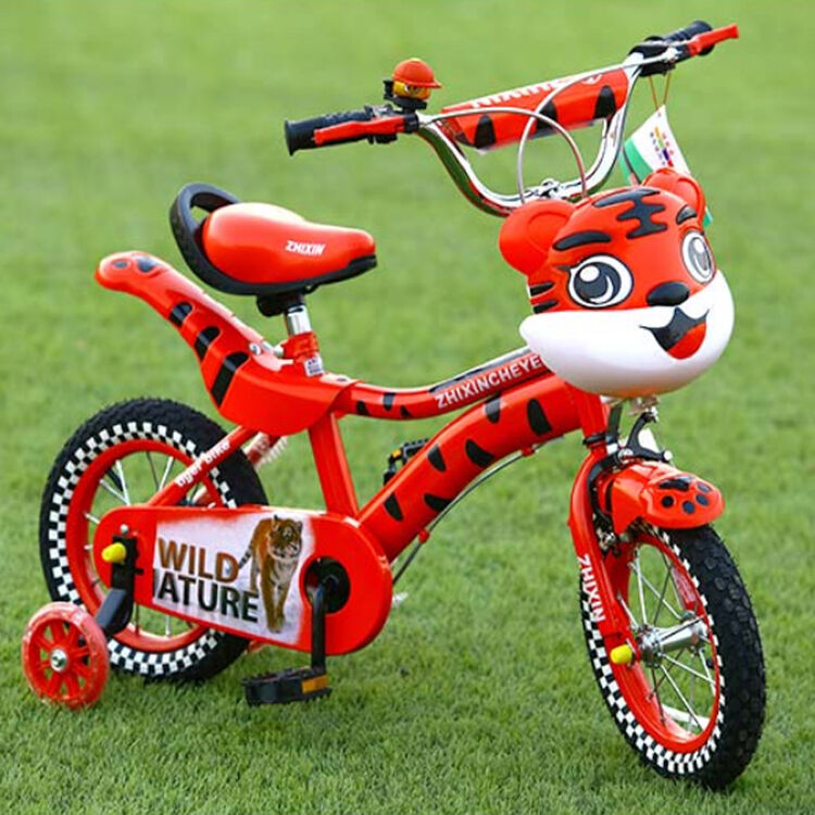 小孩自行车 儿童自行车12寸 14寸16寸 宝宝自行车 红色 12寸