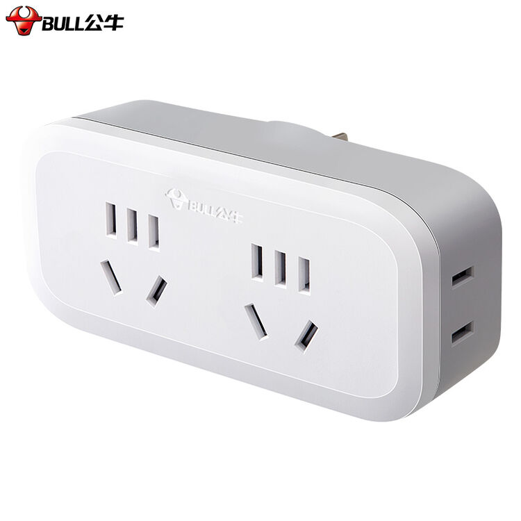 公牛(bull)gn-904 一转四插座/转换插头/电源转换器 4位无线转换插座