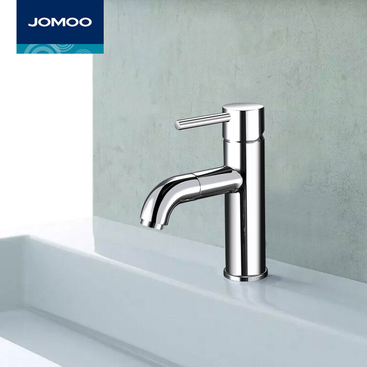 jomoo九牧单孔台盆水龙头冷热面盆龙头单孔洗手盆浴室柜32287-399