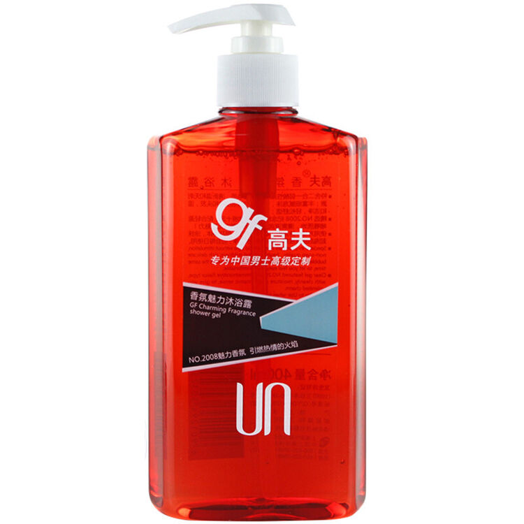 高夫香氛魅力薄荷酷爽沐浴露400ml 沐浴露乳清洁保湿滋润 香氛魅力