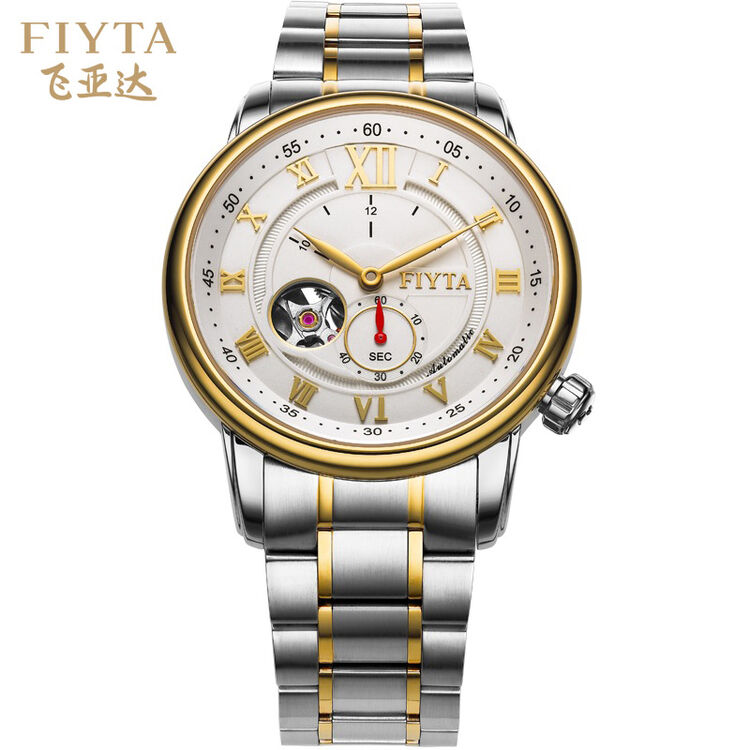 飞亚达(fiyta)手表 摄影师系列机械男表白盘钢带ga8338.twt
