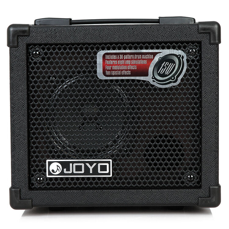joyo 正品joyo卓乐吉他音箱dc-15带效果器功能和鼓机节奏电吉他音响
