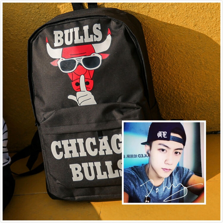 黄景瑜双肩包上瘾顾海同款书包男女背包旅行电脑帆布包韩版潮包包