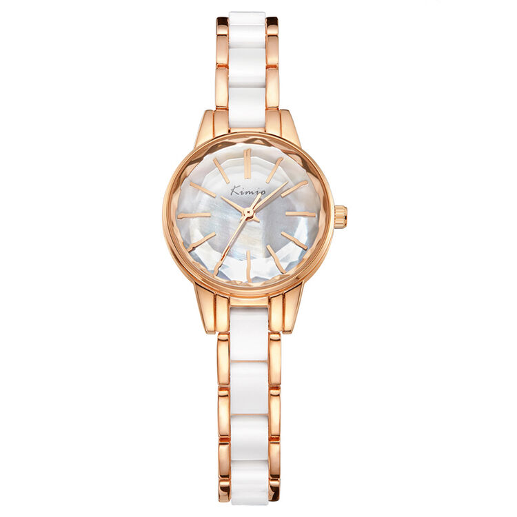 金米欧kimio 女士手表 珠贝时尚女表学生潮流手表 女表学生表 手链表