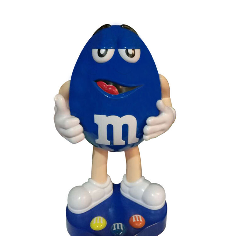 m&ms 进口mm豆 糖果巧克力豆 儿童玩具 大憨豆公仔碗 26gmm巧克力豆