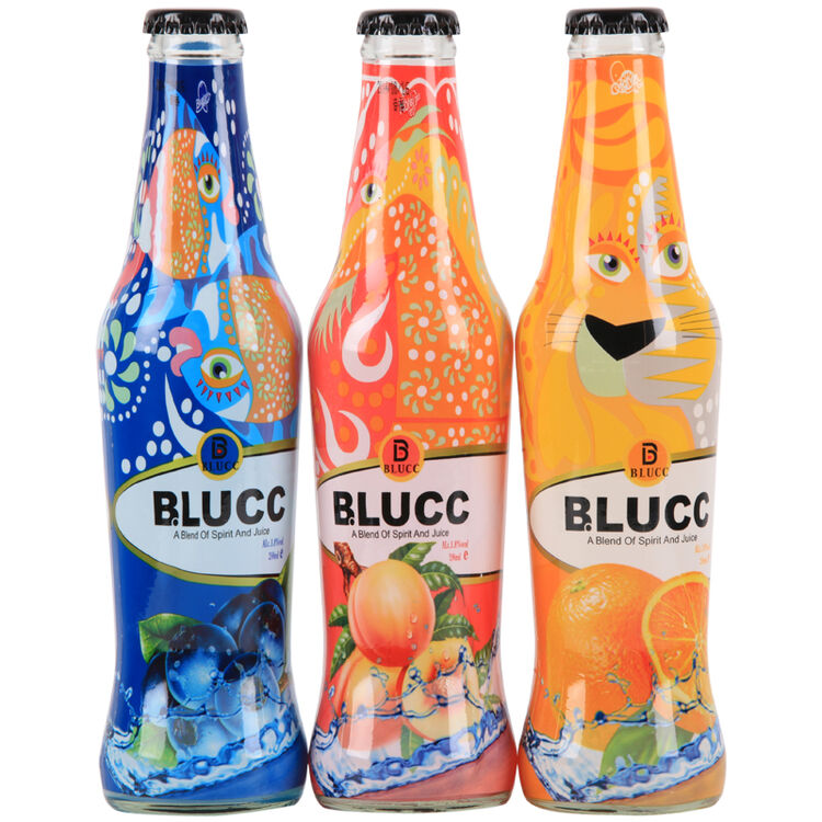 宝路喜blucc 星座系列 朗姆预调酒 鸡尾酒 果酒 甜味酒 红酒起泡酒 3
