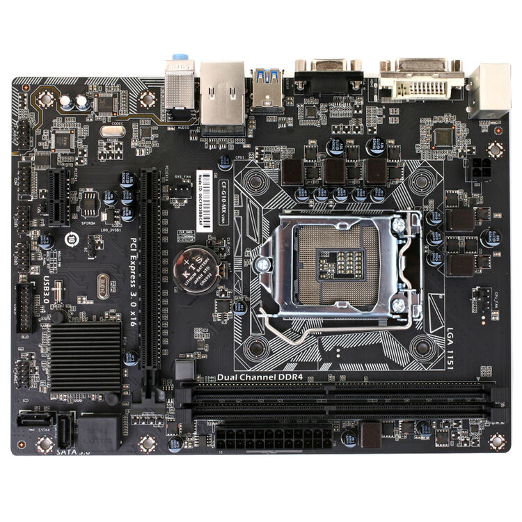 h110m-t全固态版 v20 工包游戏主板(intel h110/lga1151)
