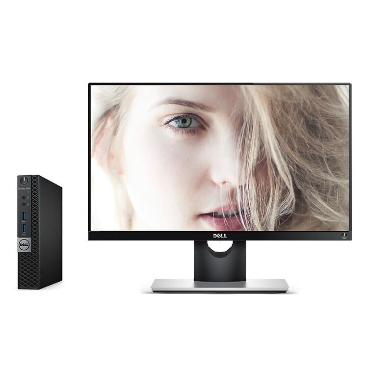 戴尔(dell) 7050mff 迷你商用主机 htpc微型客厅电脑 i5-7500t 8g