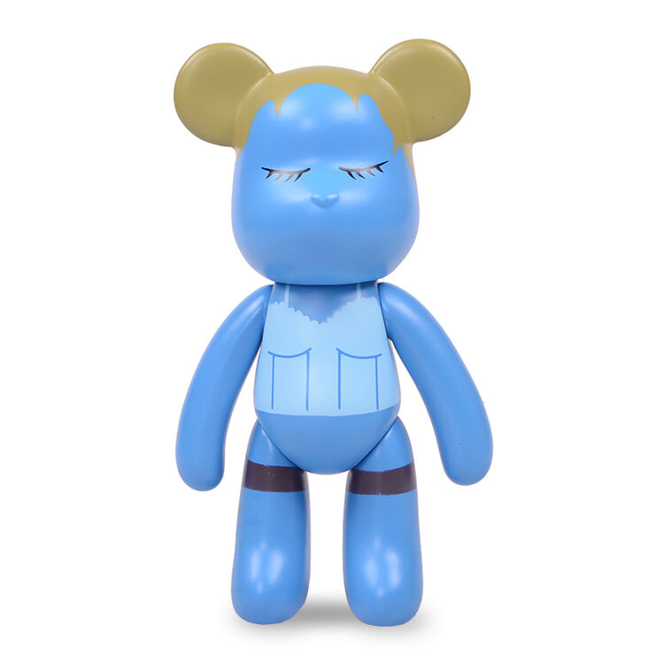 暴力熊(popobe)5寸熊仔 创意动漫卡通人物摆件饰件装饰品益智玩具玩偶