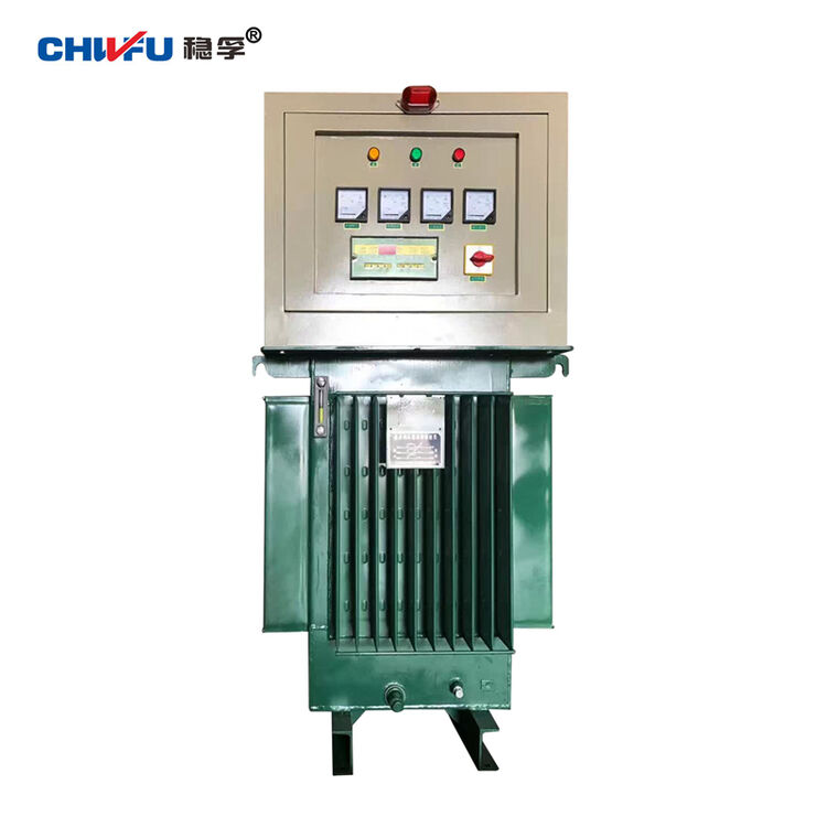 稳孚三相380v油浸式大功率稳压器tnsja-80kva隧道升压设备无触点升压