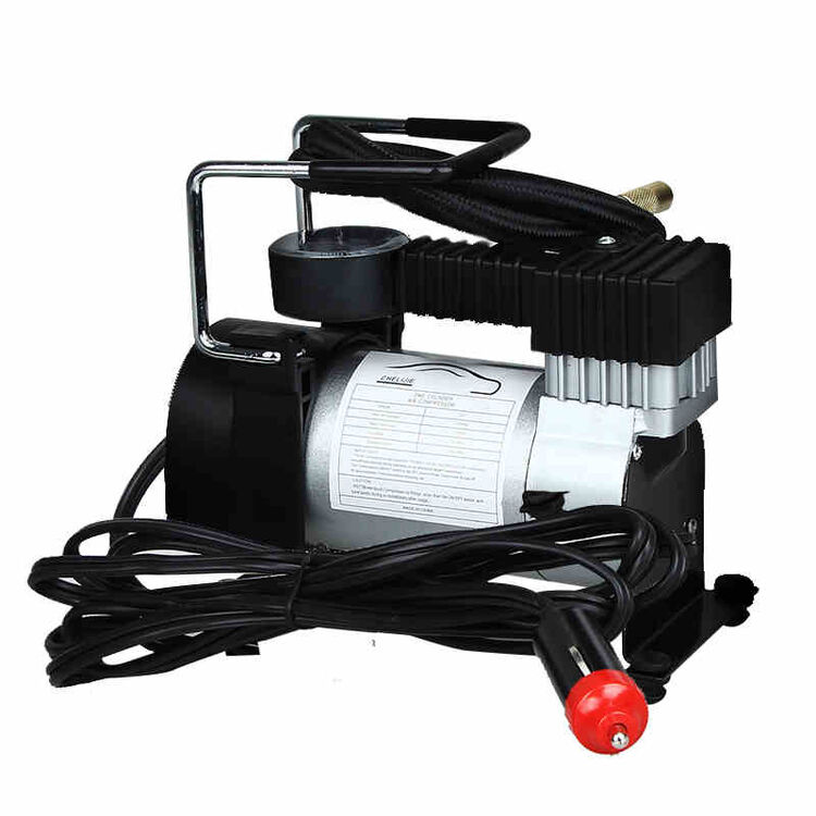 车载充气泵12v便携式打气泵 电动打气补胎充气机 单缸普通款充气泵