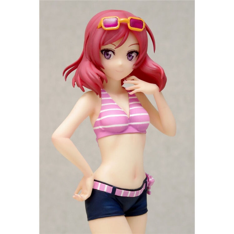 羽夕创意手办 动漫批发 wave lovelive! 西木野真姬 泳装水着ver 摆件