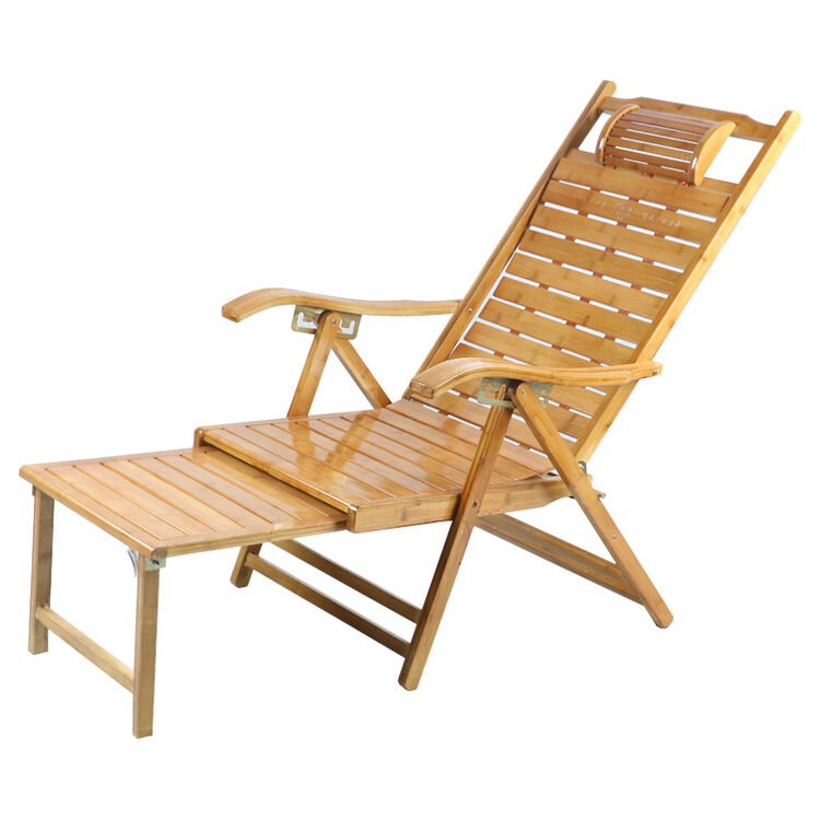 原声原代 竹摇椅躺椅折叠椅休闲凉椅逍遥椅睡椅老人午休摇摆椅竹椅