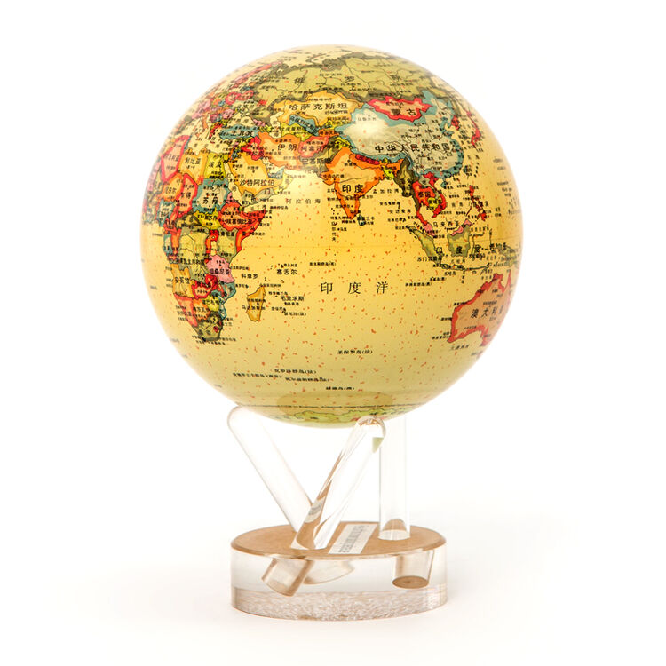 天屿 美国mova光能自转地球仪 8英寸办公室书房创意 送朋友礼品摆件