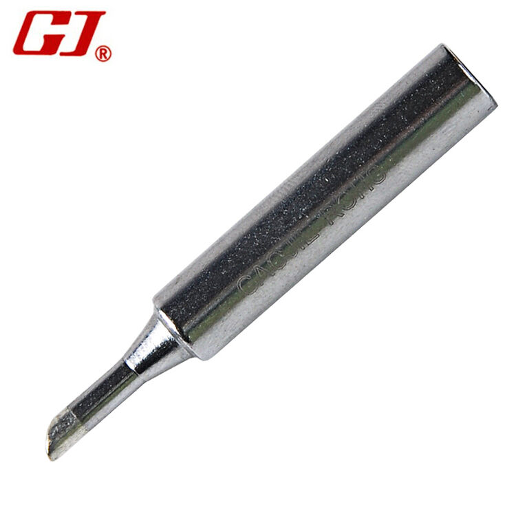 黄花(高洁) 恒温电烙铁907烙铁头 马蹄头 刀头 尖头 一字头 马蹄头