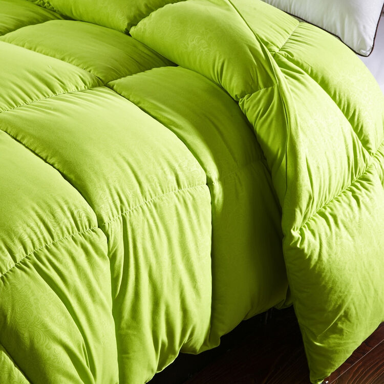 碧眠家纺被子秋冬亲肤保暖绒丝被 绒丝绿 220*240/8斤