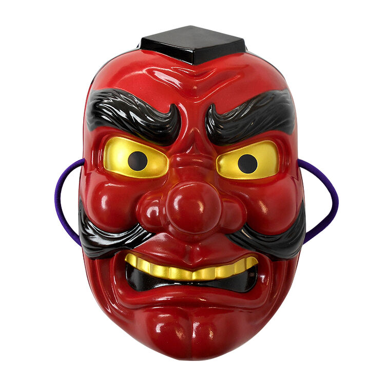 omatsuriland 日本民间工艺品 面具 恐怖创意玩具 天狗 4513455902851
