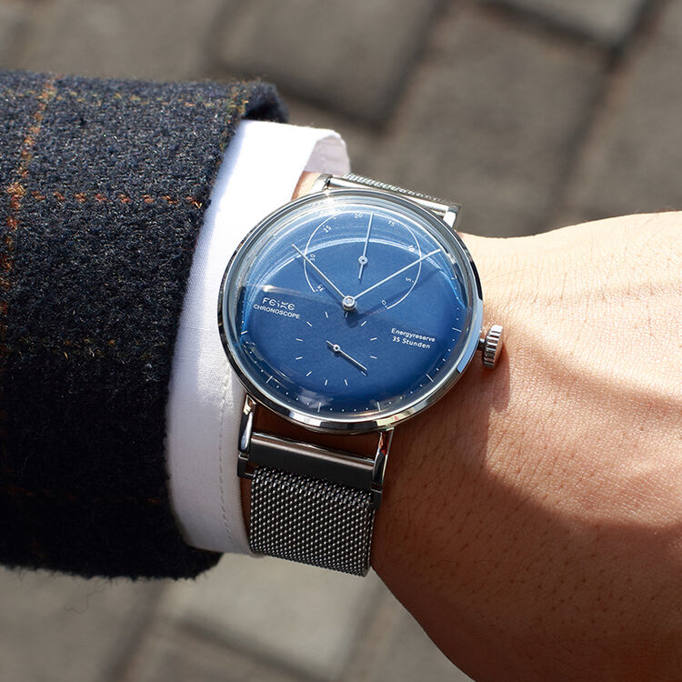 飞克(feike)手表男士大表盘全自动机械表时尚潮流商务休闲运动防水