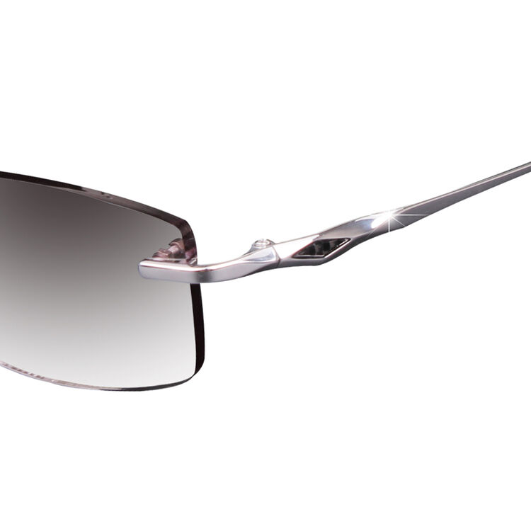 理查德 无框纯钛眼镜框近视 男款 眼镜架 商务型6132 黑色