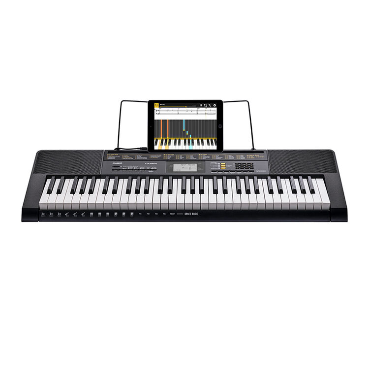 卡西欧(casio)电子琴 ctk-2500初学入门考级61键智能电子琴 智趣app