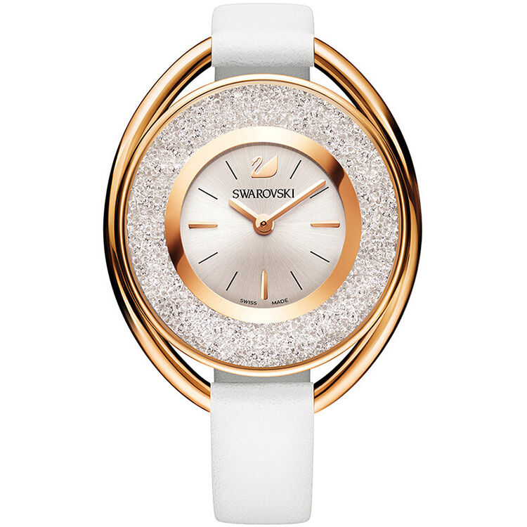 swarovski 施华洛世奇情侣手表 时尚织布带石英女士腕表5230943
