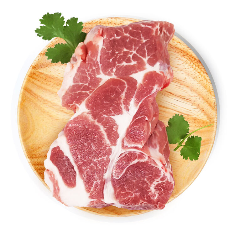 【冷鲜肉】合佳梅花肉 猪前肩肉300g/盒 草饲生态养殖新鲜猪肉