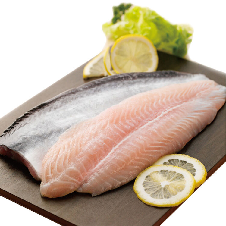 正大食品巴沙鱼片带皮海鲜550g