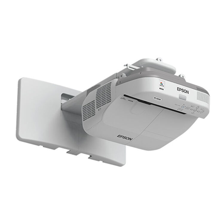 爱普生(epson)超短焦互动教育投影仪 高清办公投影机 cb-585w(3300