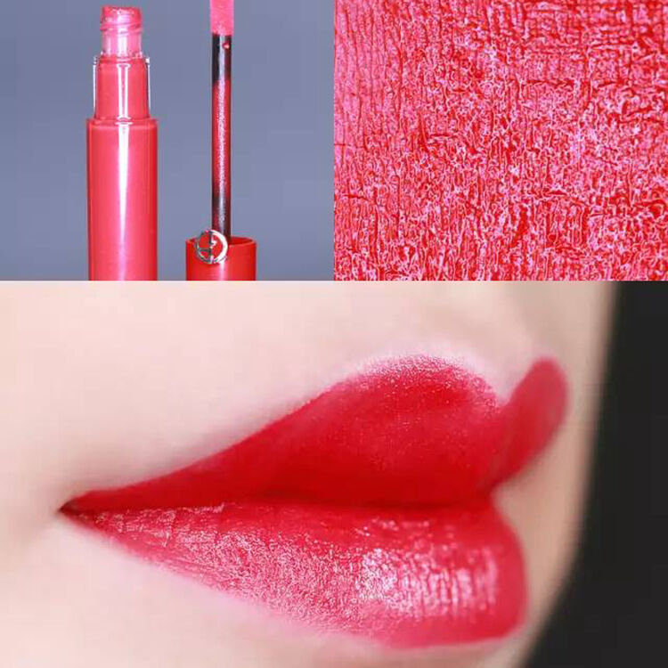 armani阿玛尼臻致丝绒哑光液体唇彩唇釉红管黑管 503/502/501/500 红