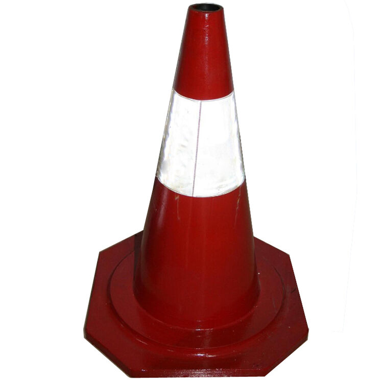 橡胶路锥塑料雪糕筒反光锥三角锥形筒 安全警示锥告示牌交通路障锥