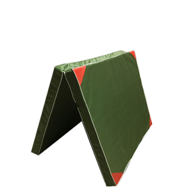 体操垫子 折叠学校儿童体育海绵舞蹈仰卧起坐垫 100*50*5cm牛津帆布棉