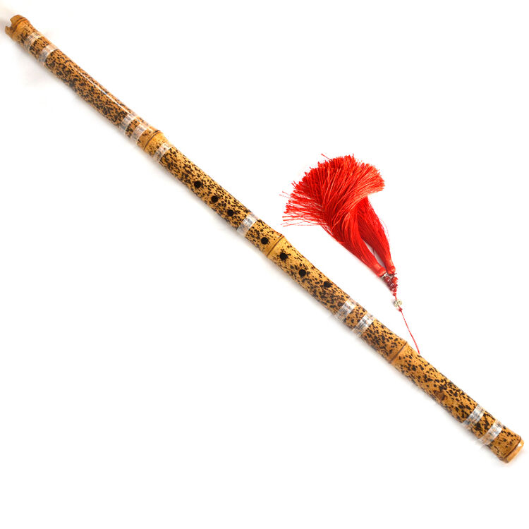 玉屏箫笛 箫 乐器 湘妃竹箫 六孔/八孔缠线洞萧 虎皮斑纹箫 g调