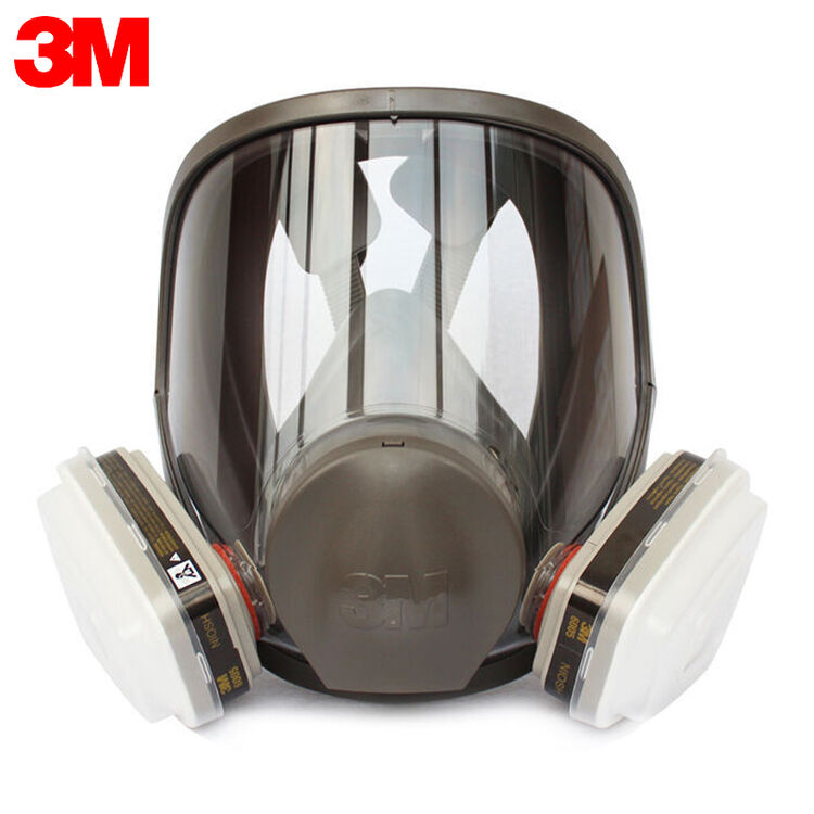 3m防毒面具口罩6800 6000系保养型全面具面罩七件套 6800配6005防甲醛