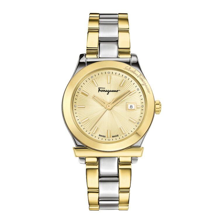 菲拉格慕ferragamo手表时尚精钢石英男表ffl010017