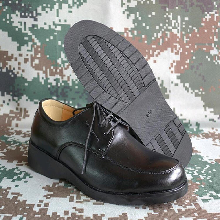 b07大头钢底单皮工装鞋部队 黑色 46