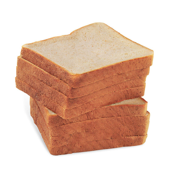 曼可顿 超醇全麦切片吐司 400g*2 手撕面包 早餐三明治 源头直发 光明服务菜管家商品 