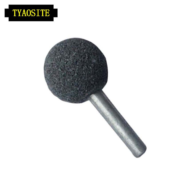 tyaosite带柄砂轮磨头 电动磨头电磨头砂轮磨头小磨头子弹形圆柱形