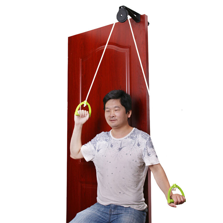 滑轮吊环上肢康复训练器材手部胳膊牵引锻炼器械家用滑轮 滑轮吊环挂