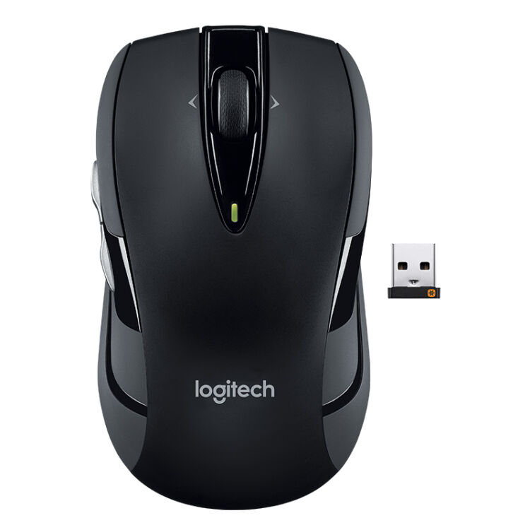 罗技（Logitech）M545（M546）无线鼠标黑色【图片价格品牌评论】-京东