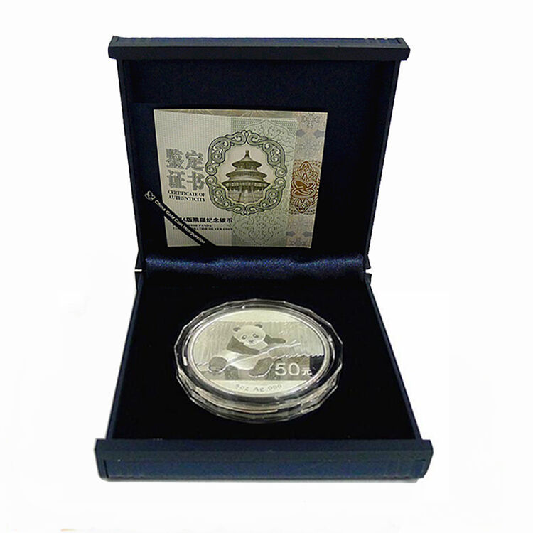 中藏天下 中国金币 2014年熊猫金银纪念币 5盎司熊猫银币