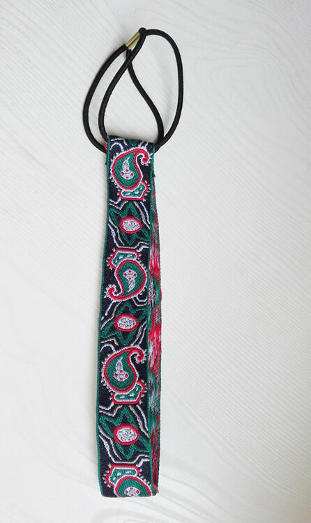 随心映海 2017夏季变形虫刺绣发带额头带发带发箍头饰品 如图