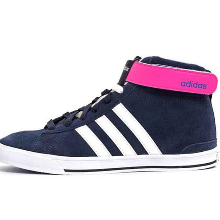 adidas neo新款阿迪休闲女鞋经典耐磨高帮休闲板鞋女 f99504 f99504