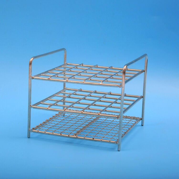 不锈钢钢丝架 不锈钢丝试管架 5*5格 18mm直径试管 可定制