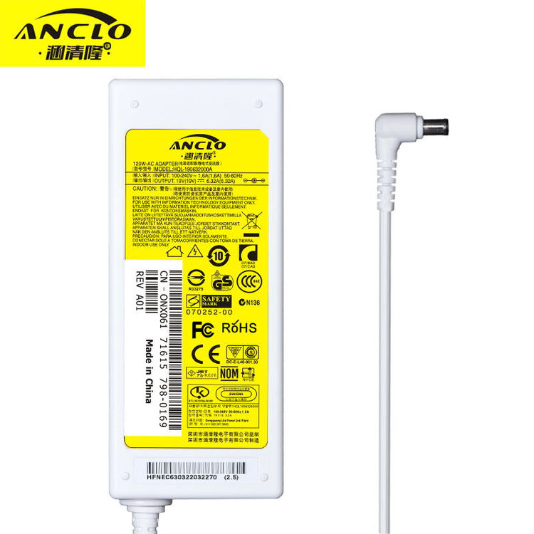 涵清隆 索尼 sony 19.5v 6.2a 液晶电视 电源适配器线 白色