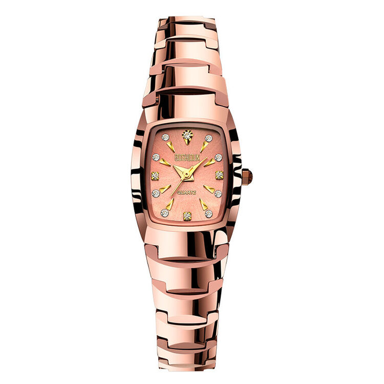 博仕顿(boshidun)手表 女士手表防水钨钢女表学生情侣表时尚韩版石英