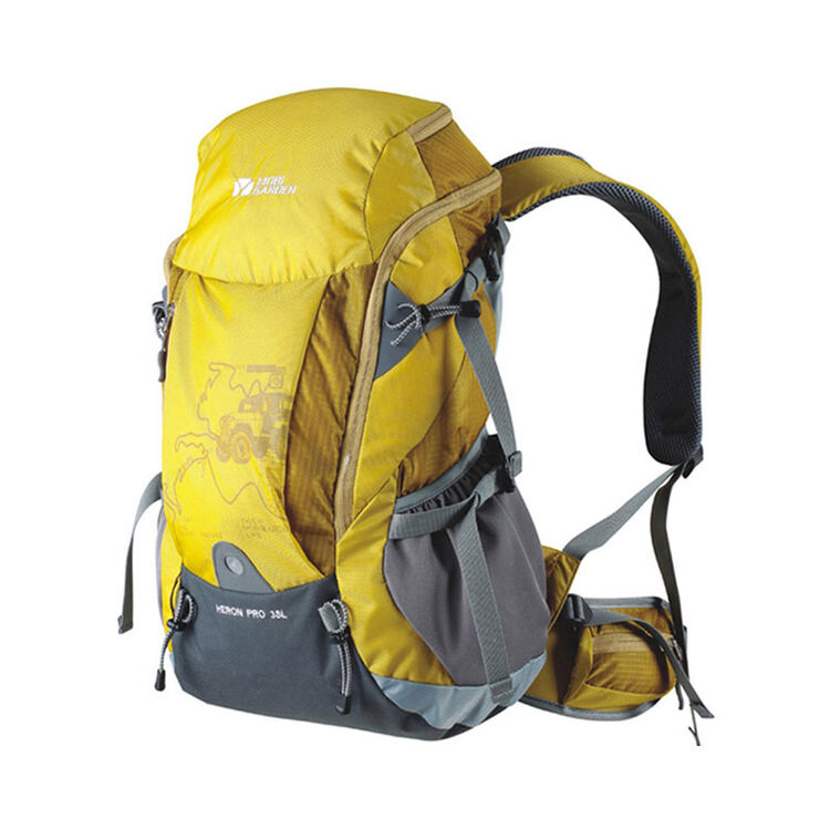 牧高笛户外装备 情侣款旅行登山野营双肩背包登山包38l带雨罩 cl 滕黄