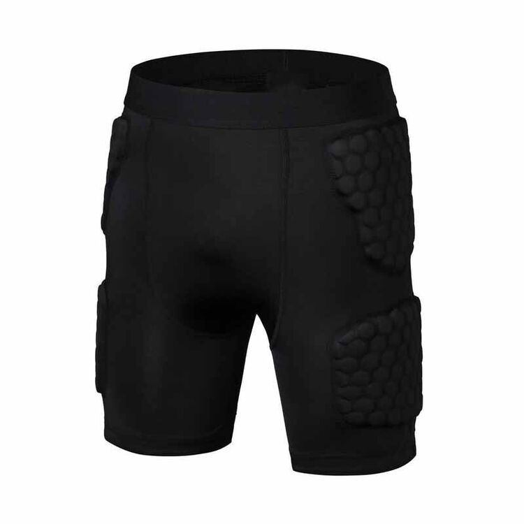 运动防撞裤 运动防撞短裤护身 黑色 m